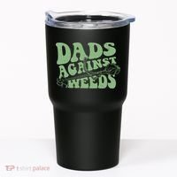 Funny Dads Against Weeds Lawn Weed Wacker Tumbler thumb 0