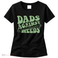 Funny Dads Against Weeds Lawn Weed Wacker Women's T-Shirt thumb 0
