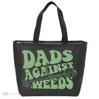 Funny Dads Against Weeds Lawn Weed Wacker Tote Bag thumb 0