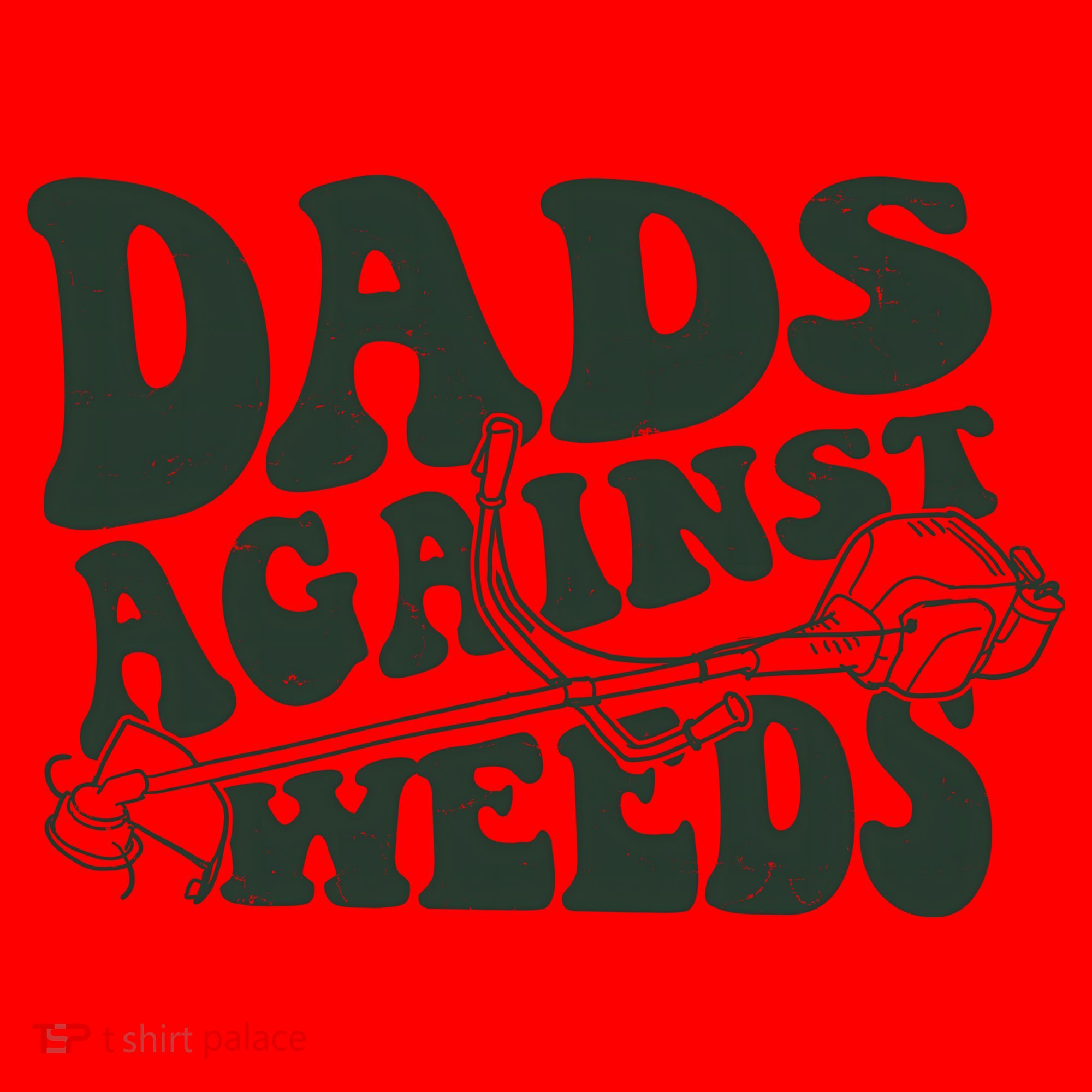 Funny Dads Against Weeds Lawn Weed Wacker Santa Hat