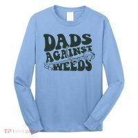 Funny Dads Against Weeds Lawn Weed Wacker Long Sleeve Shirt thumb 0