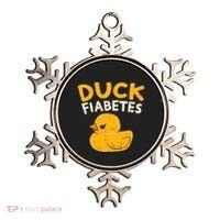 Funny Diabetes Awareness I Duck Fiabetes I Cool Rubber Duck Meaningful Gift Ornament thumb 0