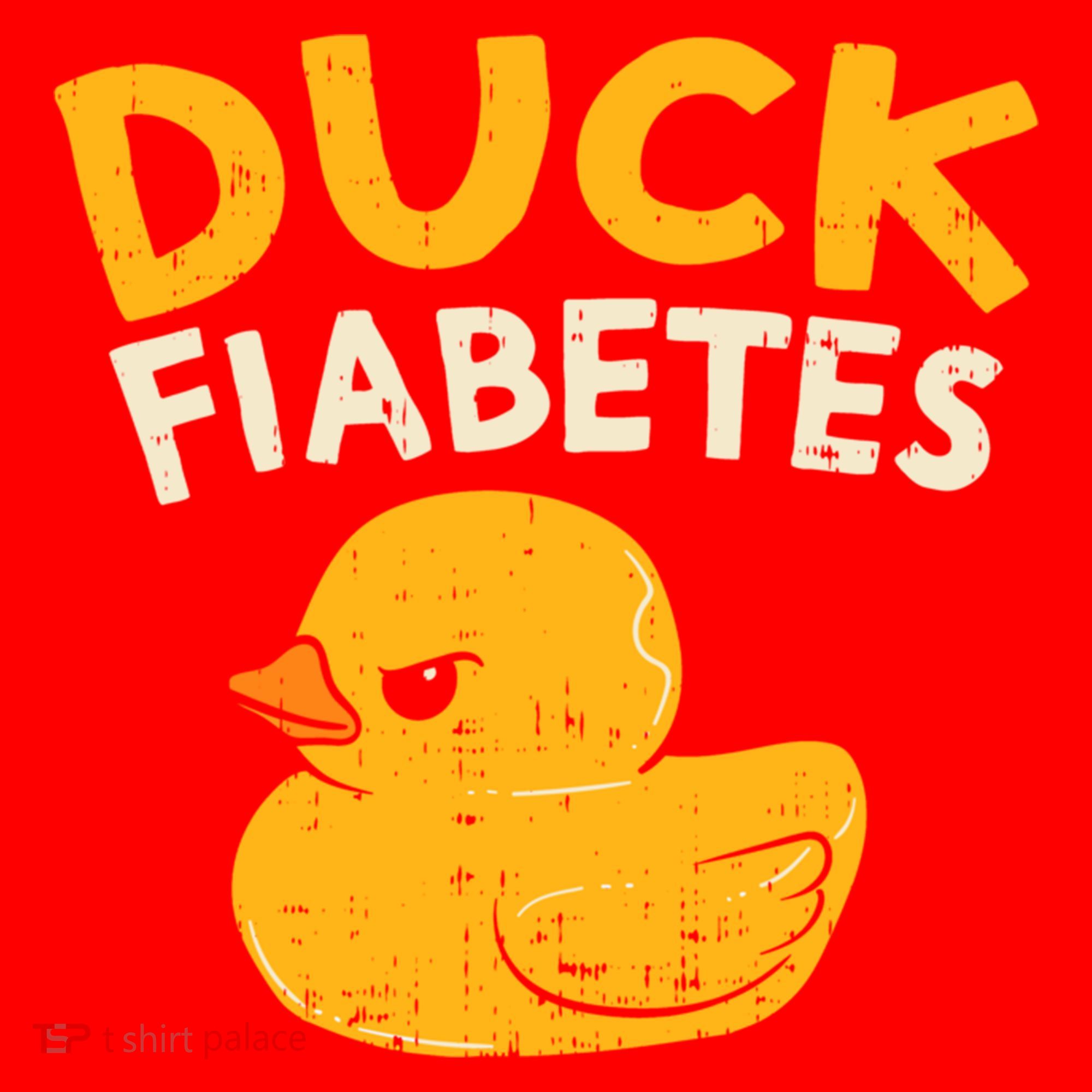 Funny Diabetes Awareness I Duck Fiabetes I Cool Rubber Duck Meaningful Gift Santa Hat