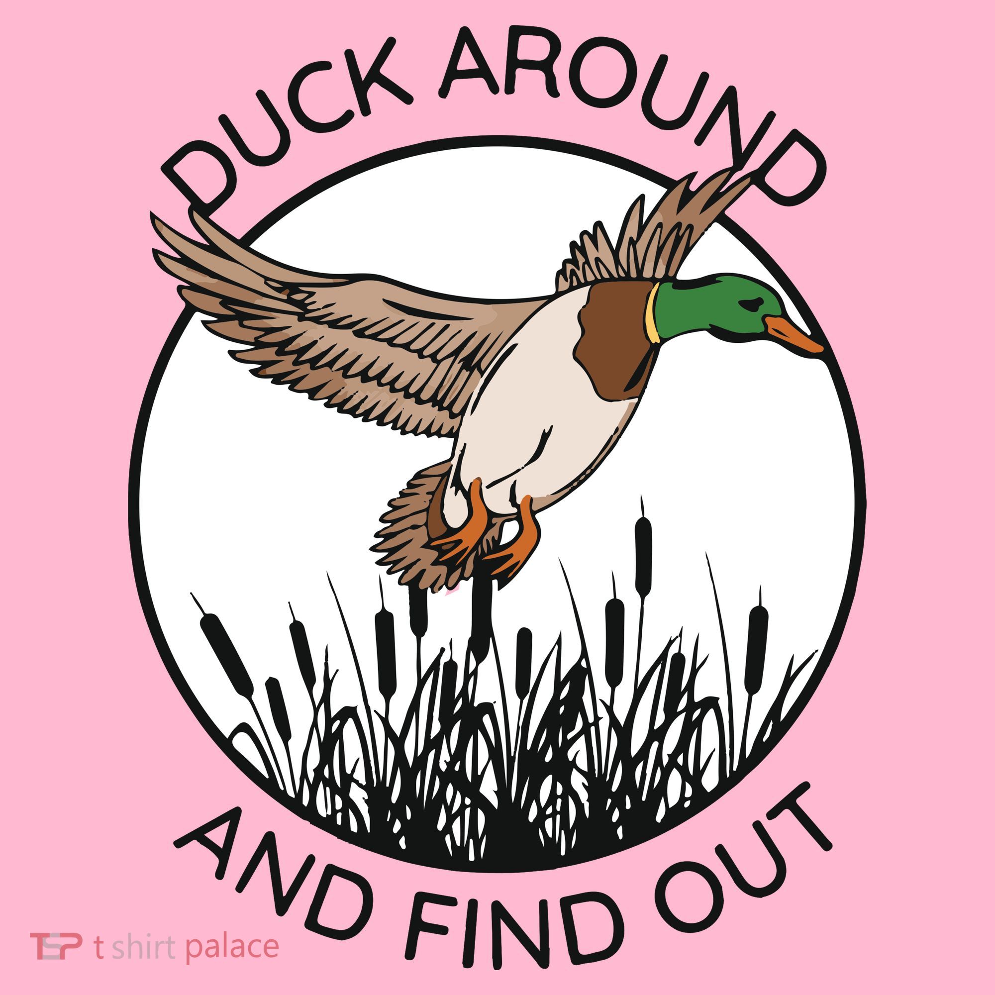 Funny Duck Around And Find Out Coaster