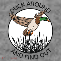 Funny Duck Around And Find Out Toddler Hoodie thumb 2