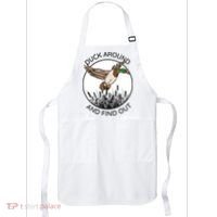 Funny Duck Around And Find Out Apron thumb 0