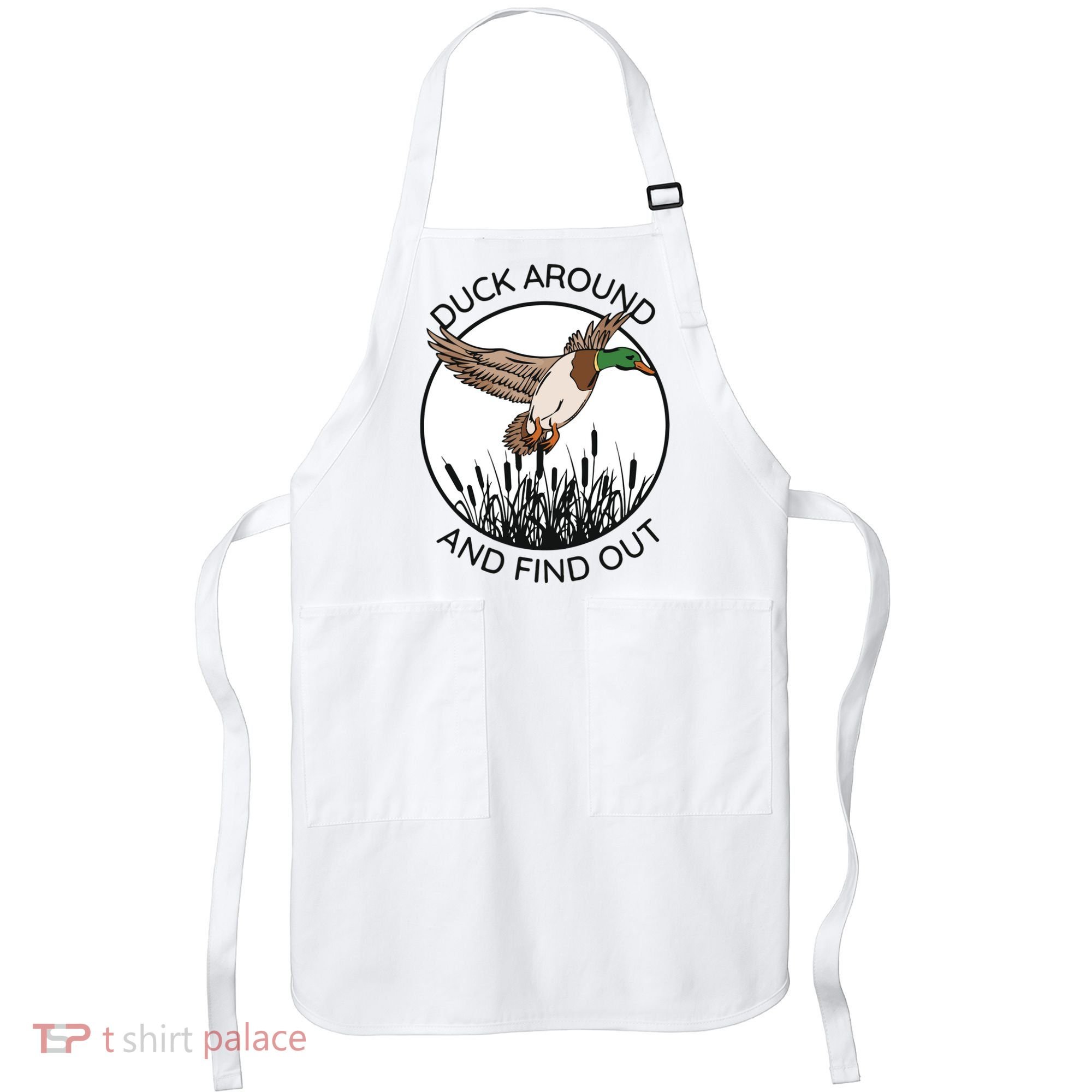 Funny Duck Around And Find Out Apron