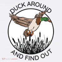 Funny Duck Around And Find Out Ornament thumb 1