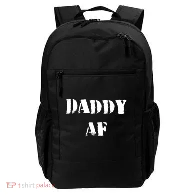 Funny Daddy Af Gift Backpack