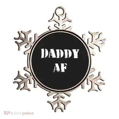 Funny Daddy Af Gift Ornament