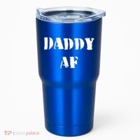 Funny Daddy Af Gift Tumbler thumb 0