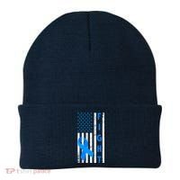 Fight Diabetes Awareness USA Flag Beanie thumb 0
