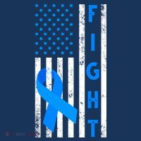 Fight Diabetes Awareness USA Flag Women's Hoodie thumb 2