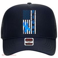 Fight Diabetes Awareness USA Flag Hat thumb 0