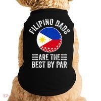 Filipino Dads Are The Best By Par Philippines Flag Golf Dad Doggie Tank thumb 0
