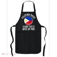 Filipino Dads Are The Best By Par Philippines Flag Golf Dad Apron thumb 0