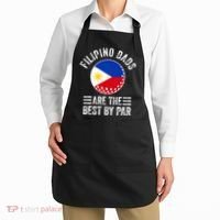 Filipino Dads Are The Best By Par Philippines Flag Golf Dad Apron thumb 2