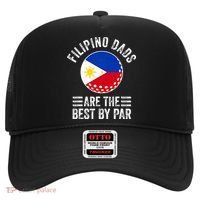 Filipino Dads Are The Best By Par Philippines Flag Golf Dad Hat thumb 0