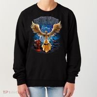 Fighting Demons Angel In Action Women's Sweatshirt thumb 0