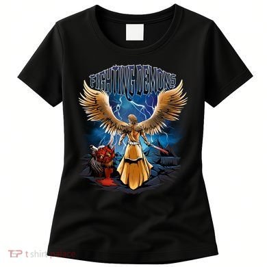 Fighting Demons Angel In Action Women's T-Shirt