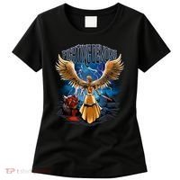 Fighting Demons Angel In Action Women's T-Shirt thumb 0
