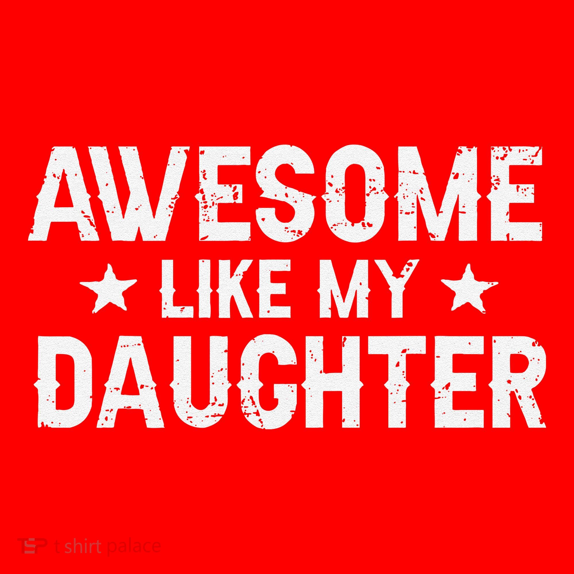 Funny Dad Awesome Like My Daughter Daddy FatherS Day Santa Hat