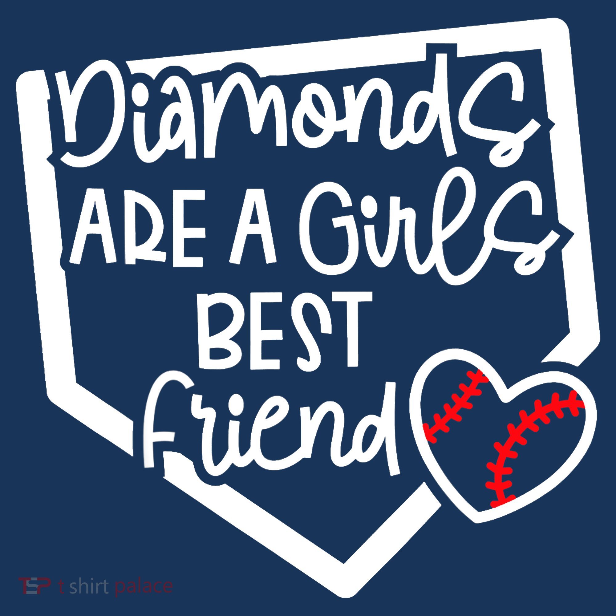 Funny Diamonds Are A Girls Best Friend Baseball Softball Mom Apron