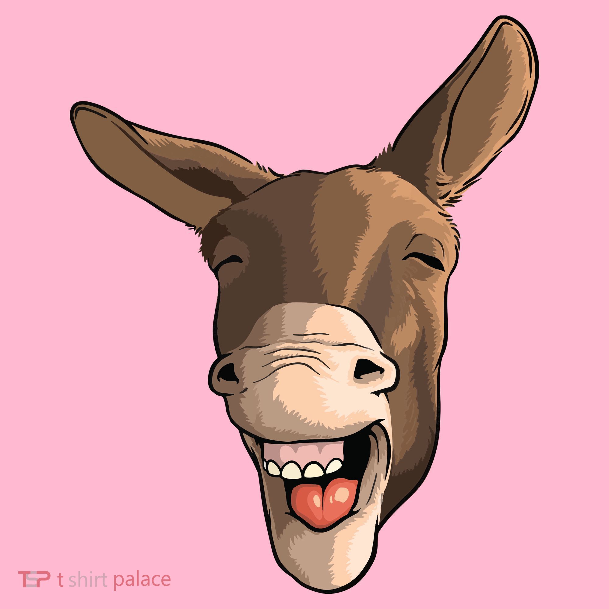 Funny Donkey Art For Donkey Lover Farm Animal Coaster