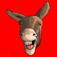 Funny Donkey Art For Donkey Lover Farm Animal Santa Hat thumb 1