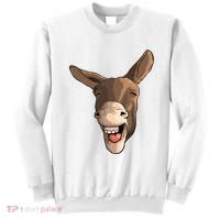 Funny Donkey Art For Donkey Lover Farm Animal Sweatshirt thumb 0