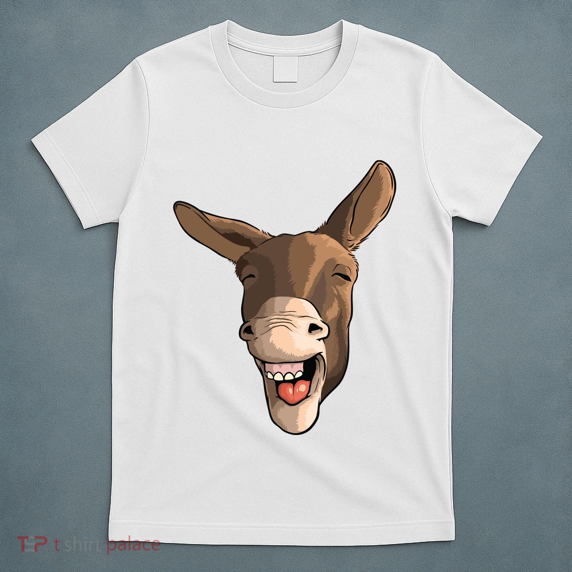 Funny Donkey Art For Donkey Lover Farm Animal T-Shirt