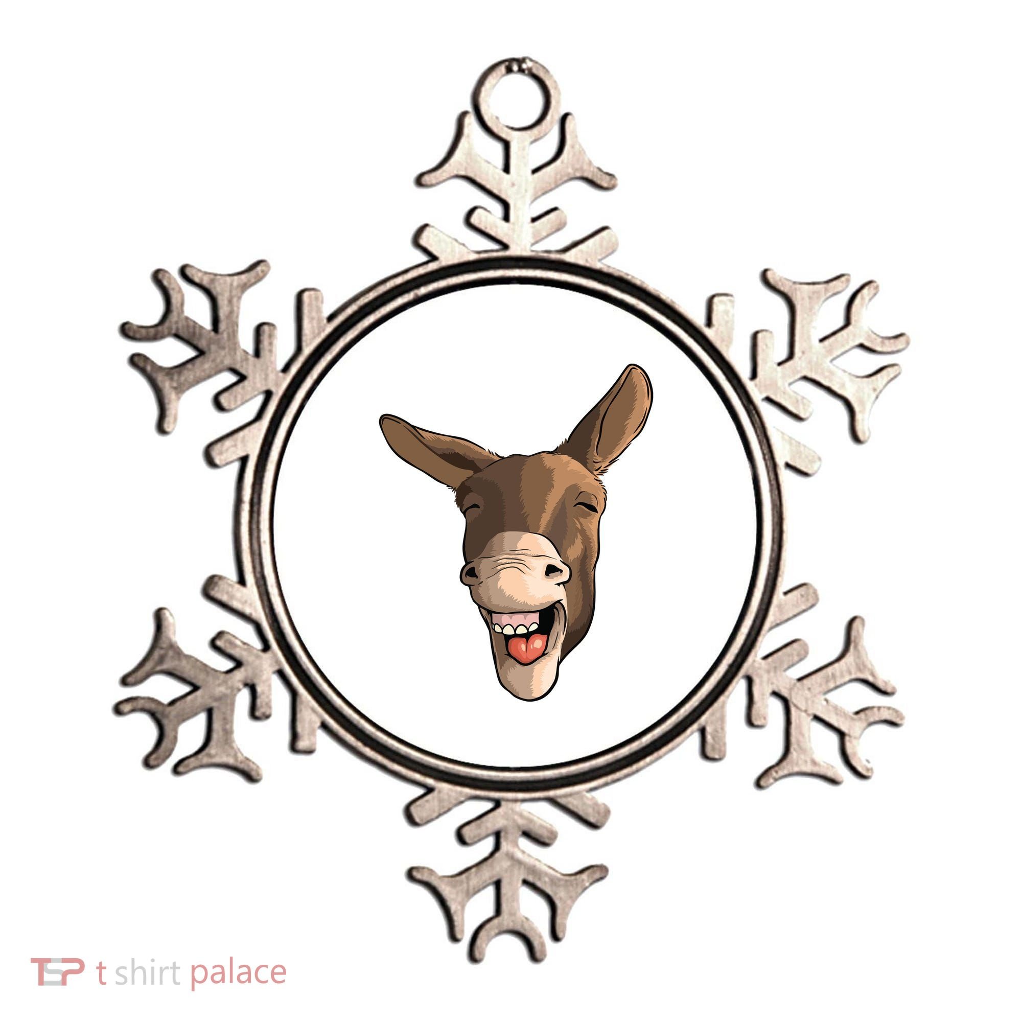 Funny Donkey Art For Donkey Lover Farm Animal Ornament