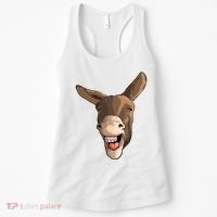 Funny Donkey Art For Donkey Lover Farm Animal Women's Tank Top thumb 0