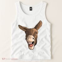 Funny Donkey Art For Donkey Lover Farm Animal Tank Top thumb 2