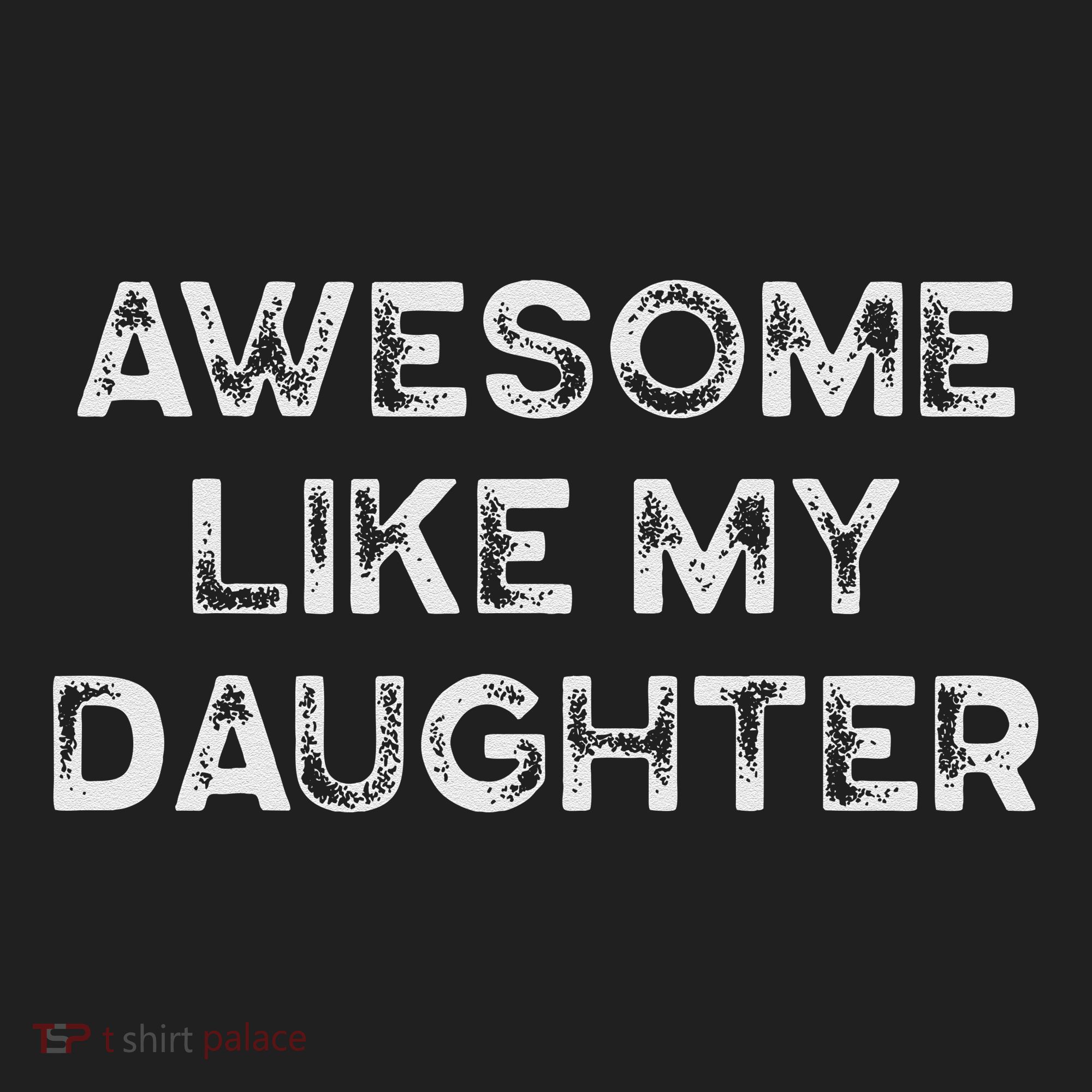 Fathers Day Awesome Like My Daughter Gifts From Dad Mom Son Golf Towel