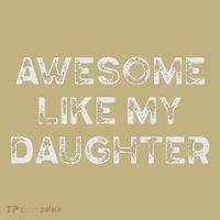 Fathers Day Awesome Like My Daughter Gifts From Dad Mom Son Long Sleeve Shirt thumb 2