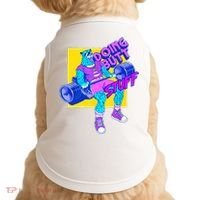 Funny Doing Butt Stuff Workout Bodybuilding Fitness Gym Doggie Tank thumb 0