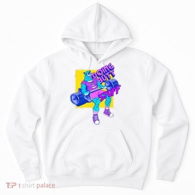 Funny Doing Butt Stuff Workout Bodybuilding Fitness Gym Hoodie