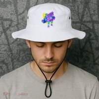 Funny Doing Butt Stuff Workout Bodybuilding Fitness Gym Bucket Hat thumb 2