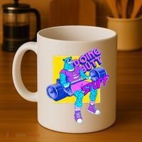 Funny Doing Butt Stuff Workout Bodybuilding Fitness Gym Coffee Mug thumb 4