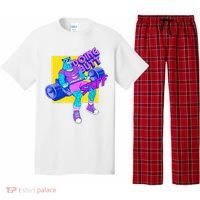 Funny Doing Butt Stuff Workout Bodybuilding Fitness Gym Pajama Set thumb 0