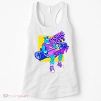 Funny Doing Butt Stuff Workout Bodybuilding Fitness Gym Women's Tank Top thumb 0
