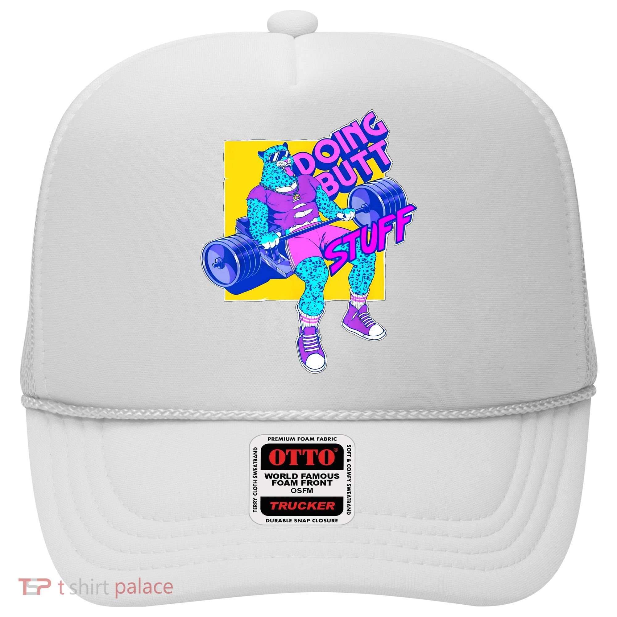 Funny Doing Butt Stuff Workout Bodybuilding Fitness Gym Hat