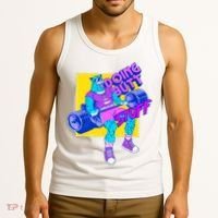 Funny Doing Butt Stuff Workout Bodybuilding Fitness Gym Tank Top thumb 3