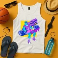Funny Doing Butt Stuff Workout Bodybuilding Fitness Gym Tank Top thumb 4