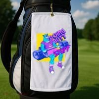 Funny Doing Butt Stuff Workout Bodybuilding Fitness Gym Golf Towel thumb 2