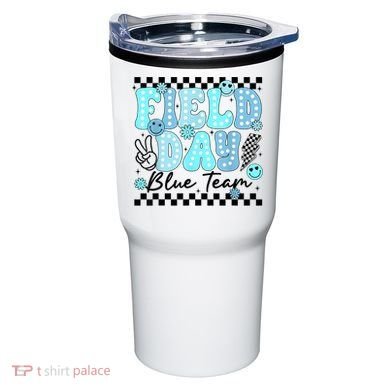 Field Day Blue Team Color Field Trip Team Game Competition Tumbler