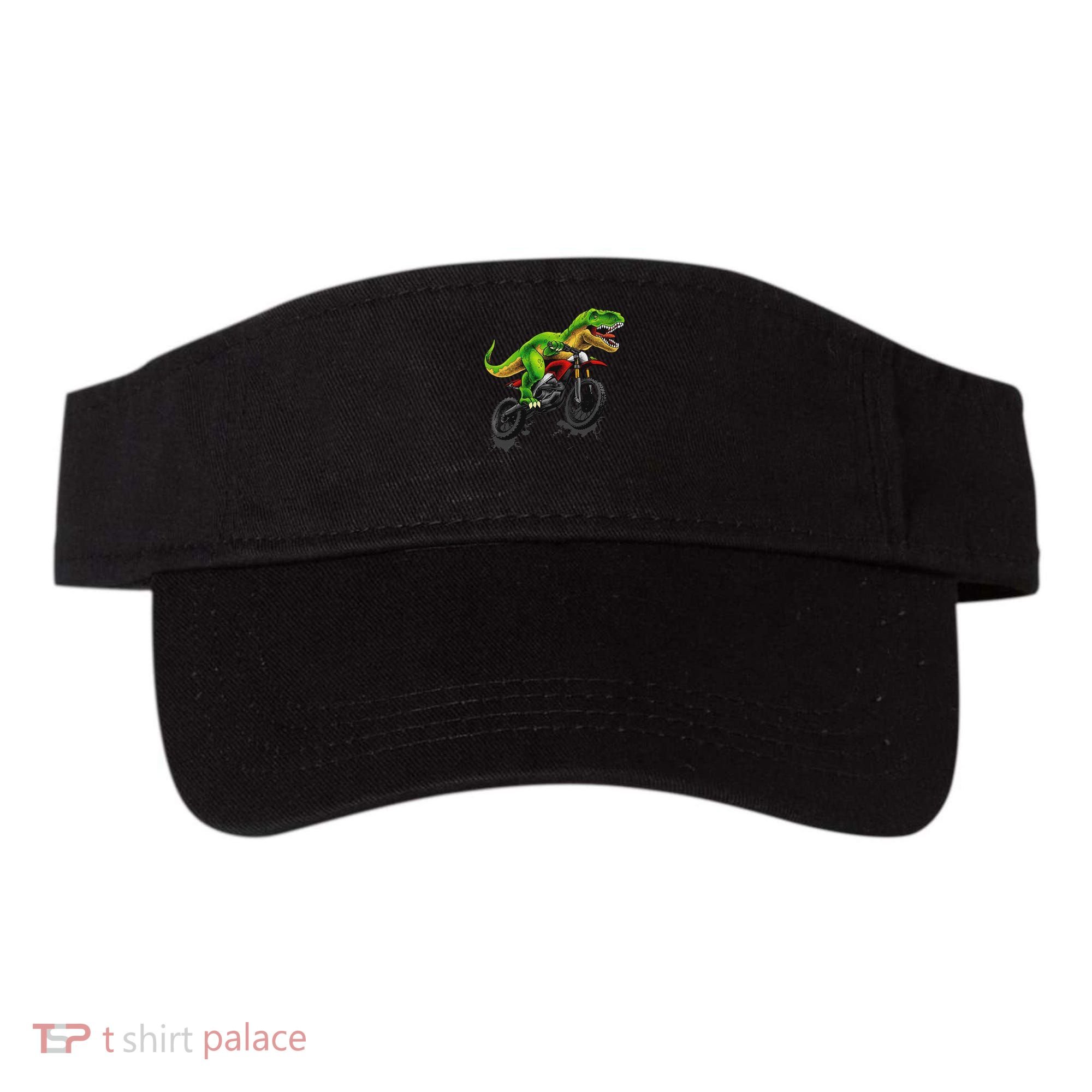 Funny Dirt Bike For Dinosaur Motorcycle Riding Visor