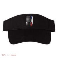 Father's Day Best Papa Ever With US American Flag Visor thumb 0