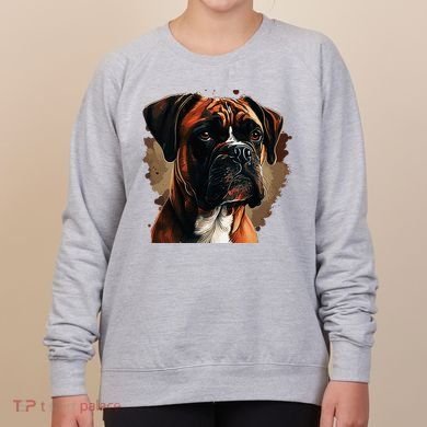Funny Dog Boxer Women's Sweatshirt
